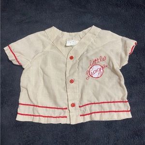 Little league top baby